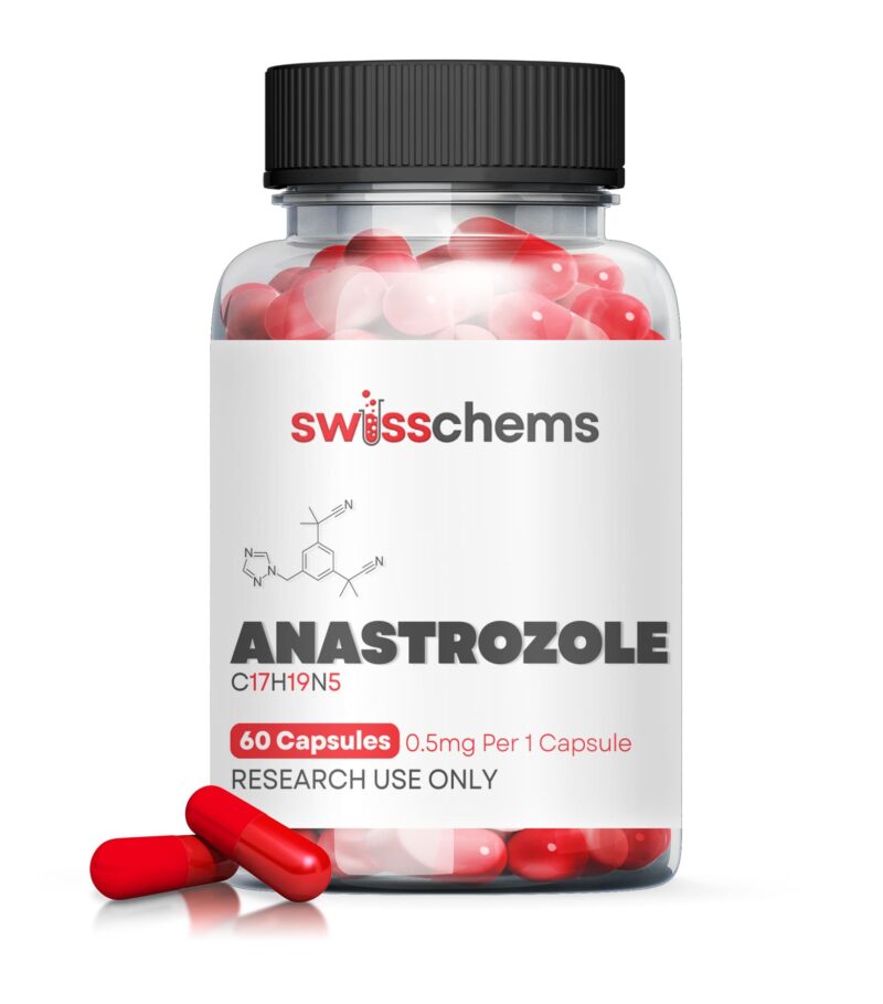 Anastrozole, 30 mg/60 caps (0.5 mg/1 capsules) 1