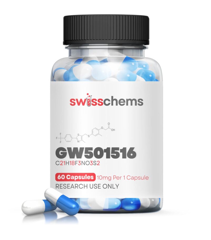 GW-501516 (Cardarine), 600mg (10mg/capsule) 1