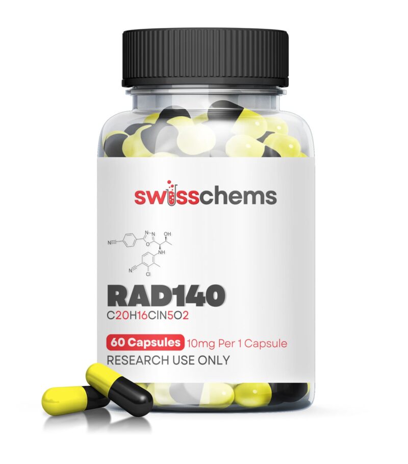 Testolone (RAD-140), 600 mg/60 capsules (10 mg/capsule) 1
