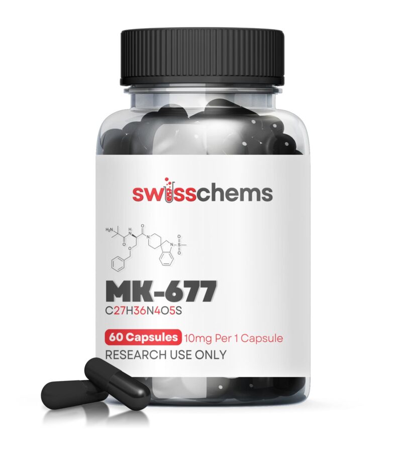 MK-677 (Ibutamoren), 600 mg (10 mg/60 capsules) 1