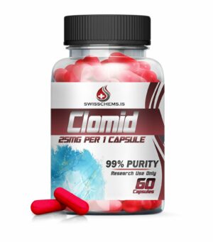 Clomid (Clomifene, Clomiphene), 1500 mg (25 mg/60 capsules) 1