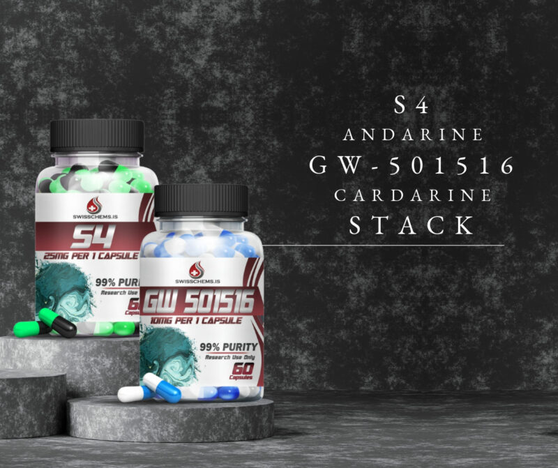S4 Andarine + GW-501516 Cardarine Stack 1
