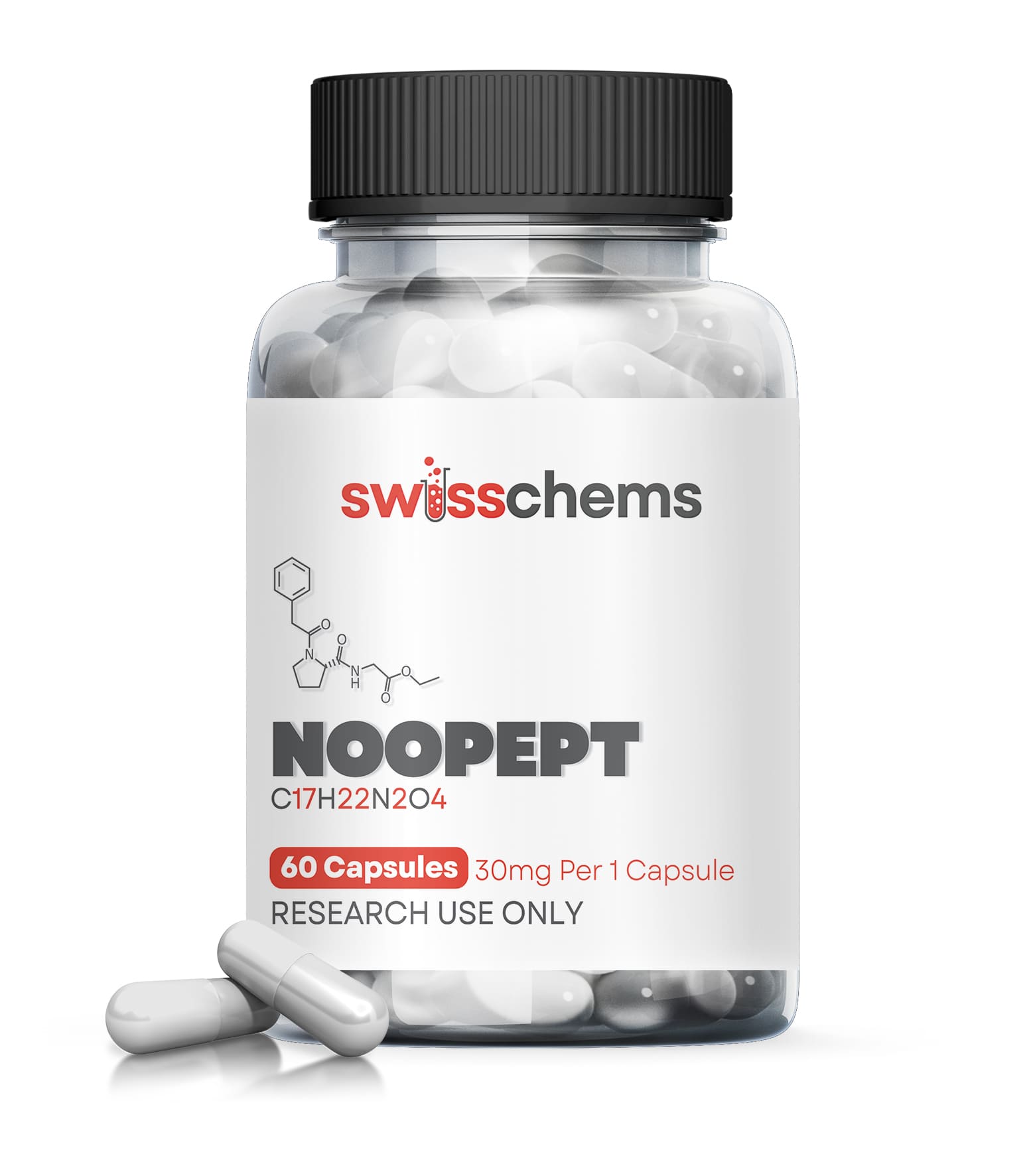 Noopept (Omberacetam), 1800 mg (30 mg/60 capsules) 2