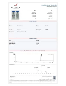 IGF-1 LR3 1mg lab report