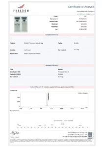 TB-500 (Thymosin Beta-4) lab report