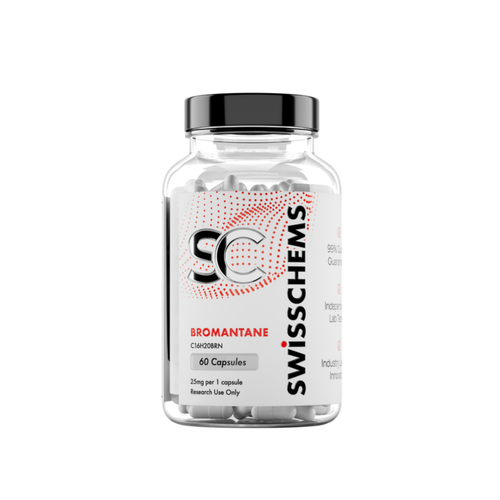 Bromantane (25mg/capsule), 60 Capsules
