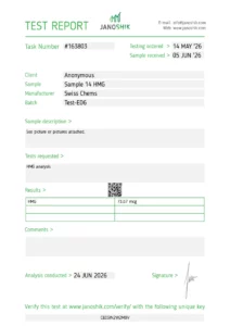 HMG 75 IU lab report