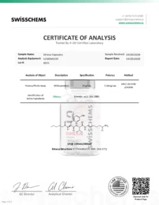 Dihexa (5mg/capsule), 60 Capsules lab report
