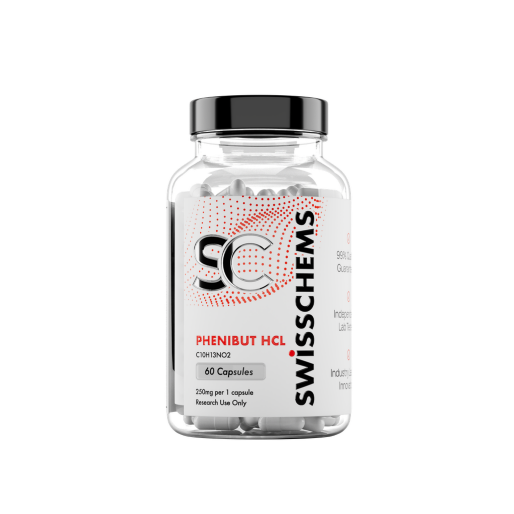 Phenibut HCL (250mg/capsule), 60 Capsules