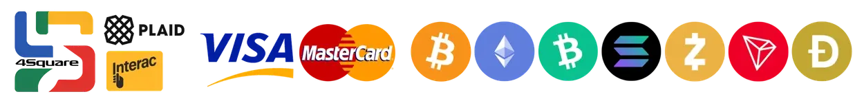 Accepted payment methods
