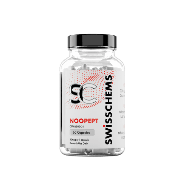 Noopept (Omberacetam), (30mg/capsule), 60 Capsules